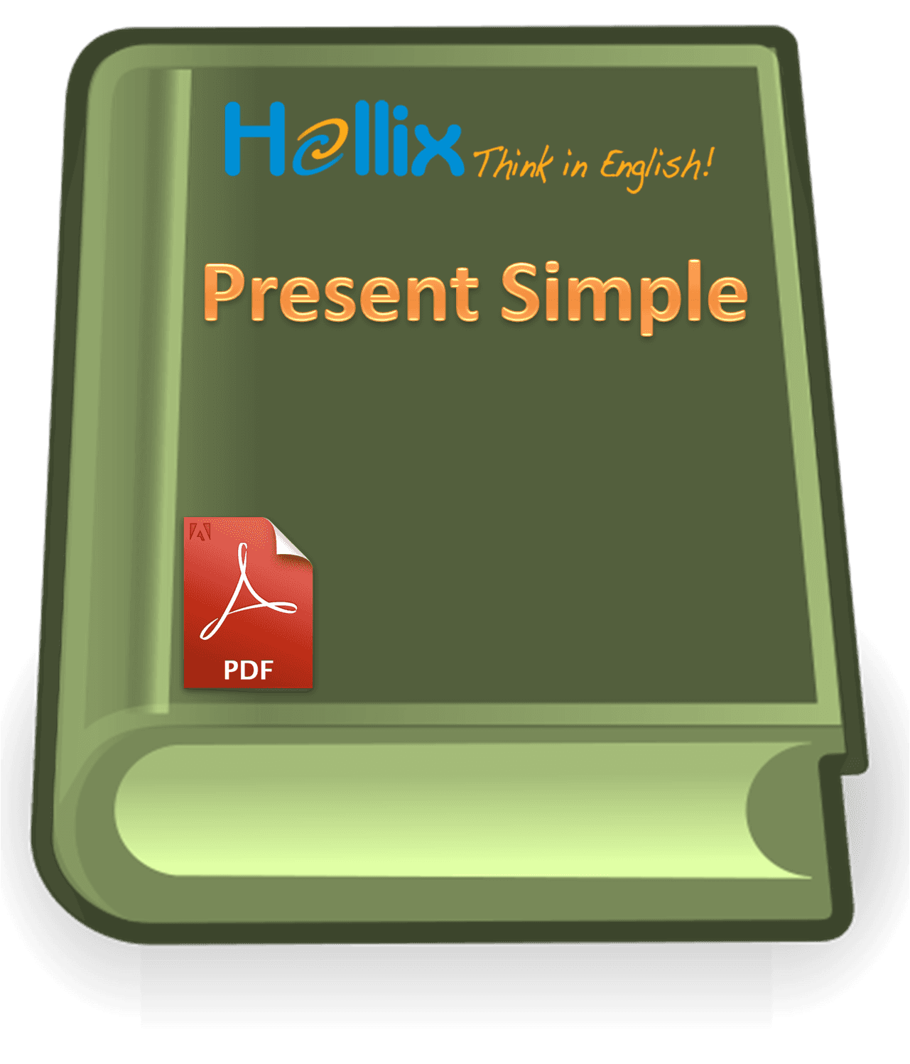 ספר לימוד הווה פשוט - Present Simple Book – הליקס, מערכות לימוד אנגלית